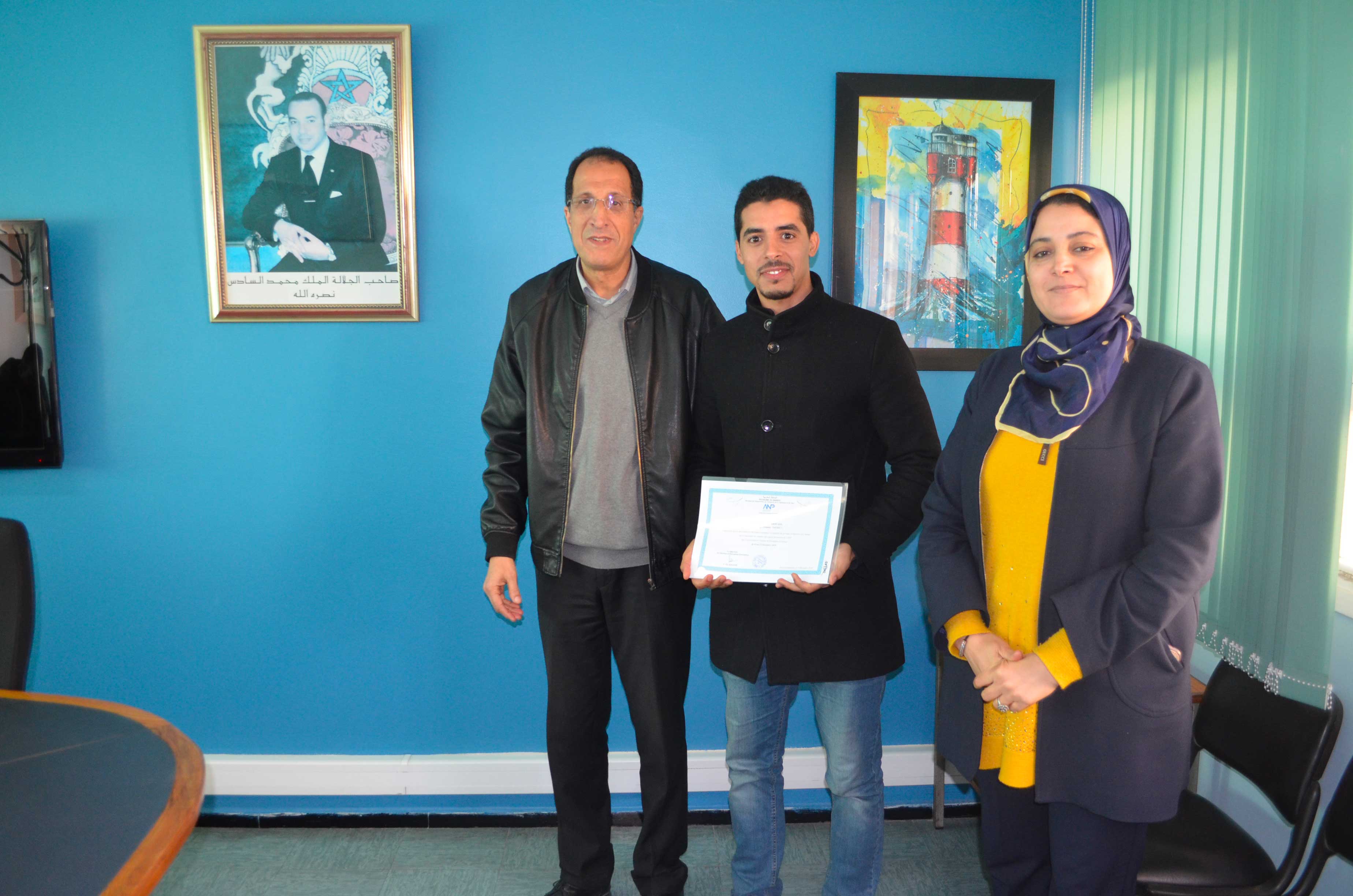 Formation des conducteurs du portique à minerais avec benne de la société SAFIEC au Centre de simulation de l’IFP-ANP